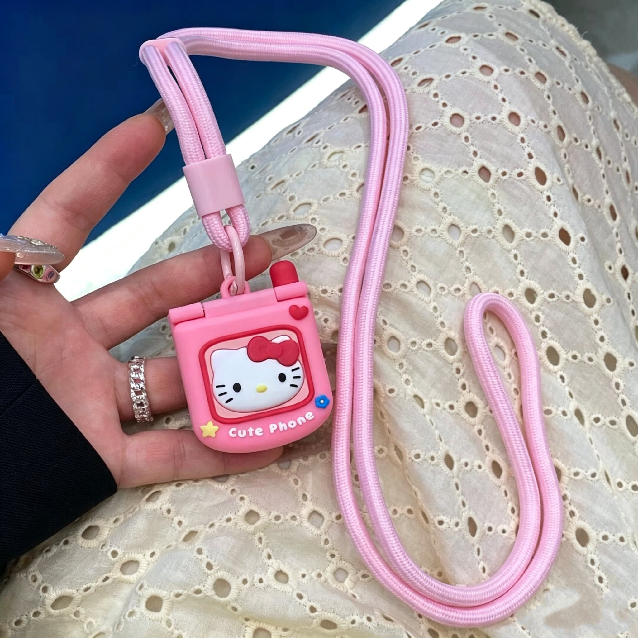 Hellokitty Shape Silicone Apple Watch Case