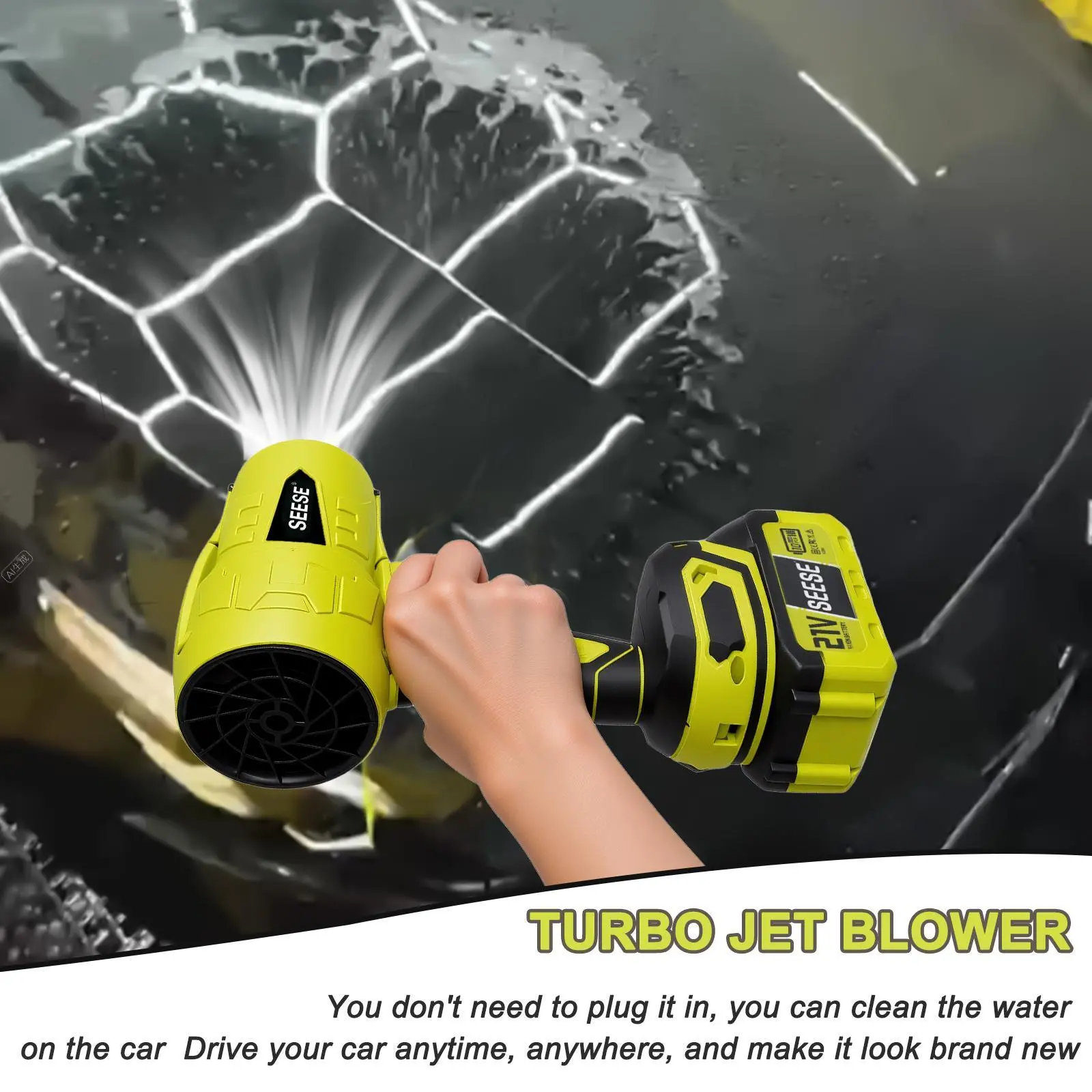 🔥Last Chance Sale🔥21V Cordless Car Cleaning Kit