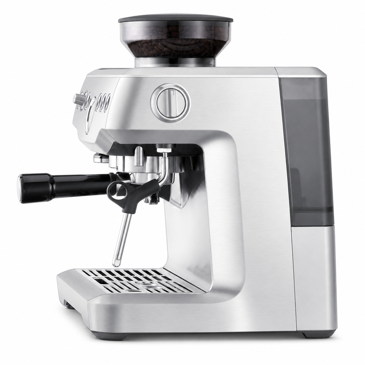 🔥 Semi-Automatic Espresso Machine with Built-In Grinder & Milk Frother