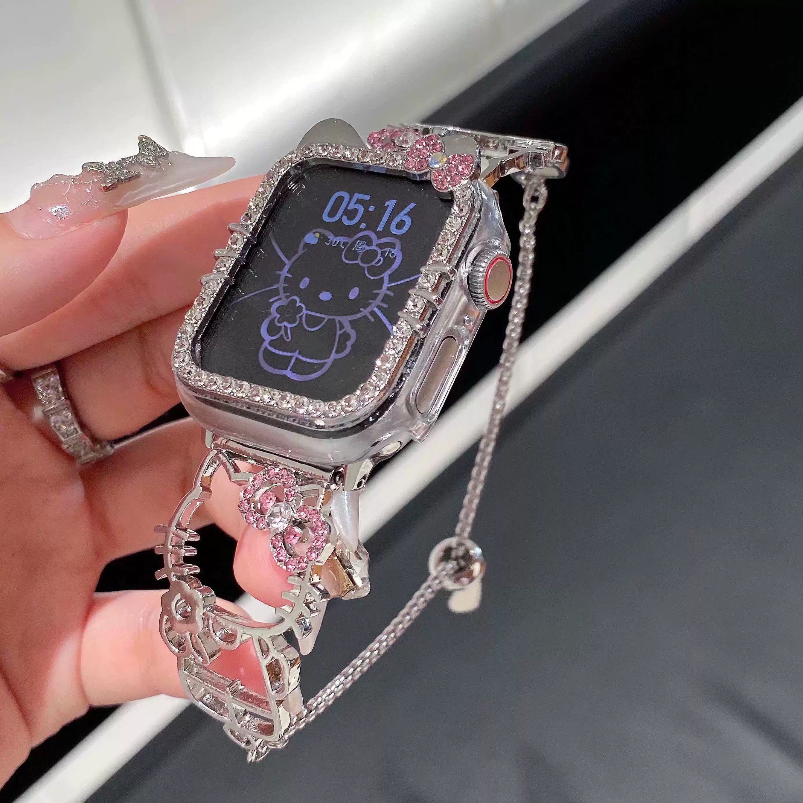 Hellokitty Shape Apple Watch Band Strap Bands Bracelet