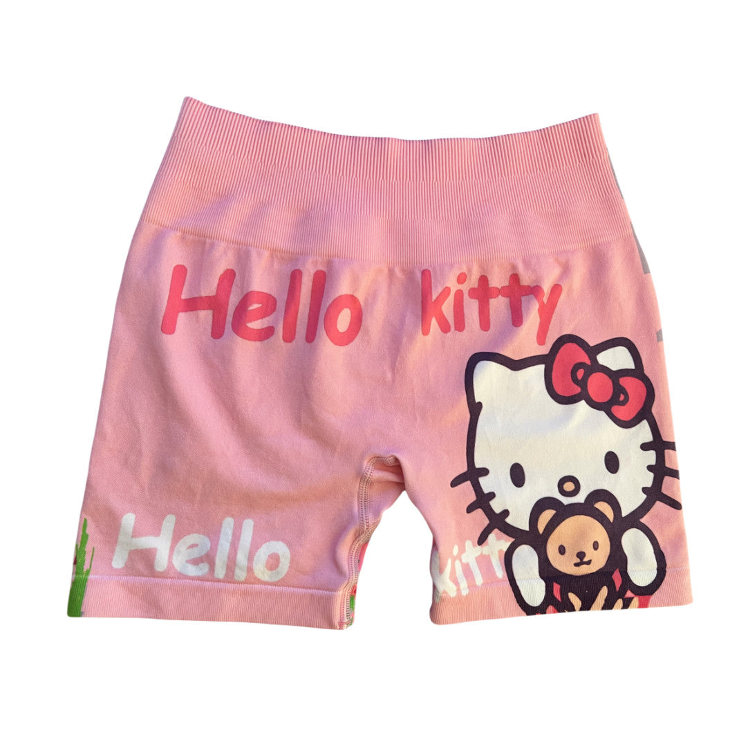 Hellokitty Workout Shorts Gym Yoga Running Sport Fitness Shorts