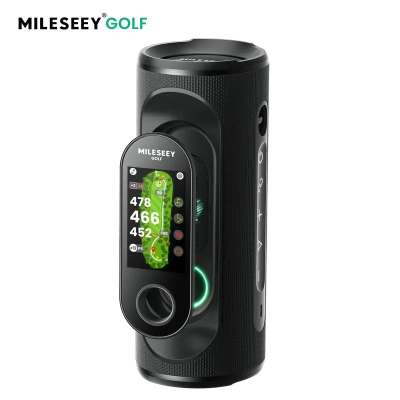 Golf GPS Rangefinder Speaker with Touchscreen