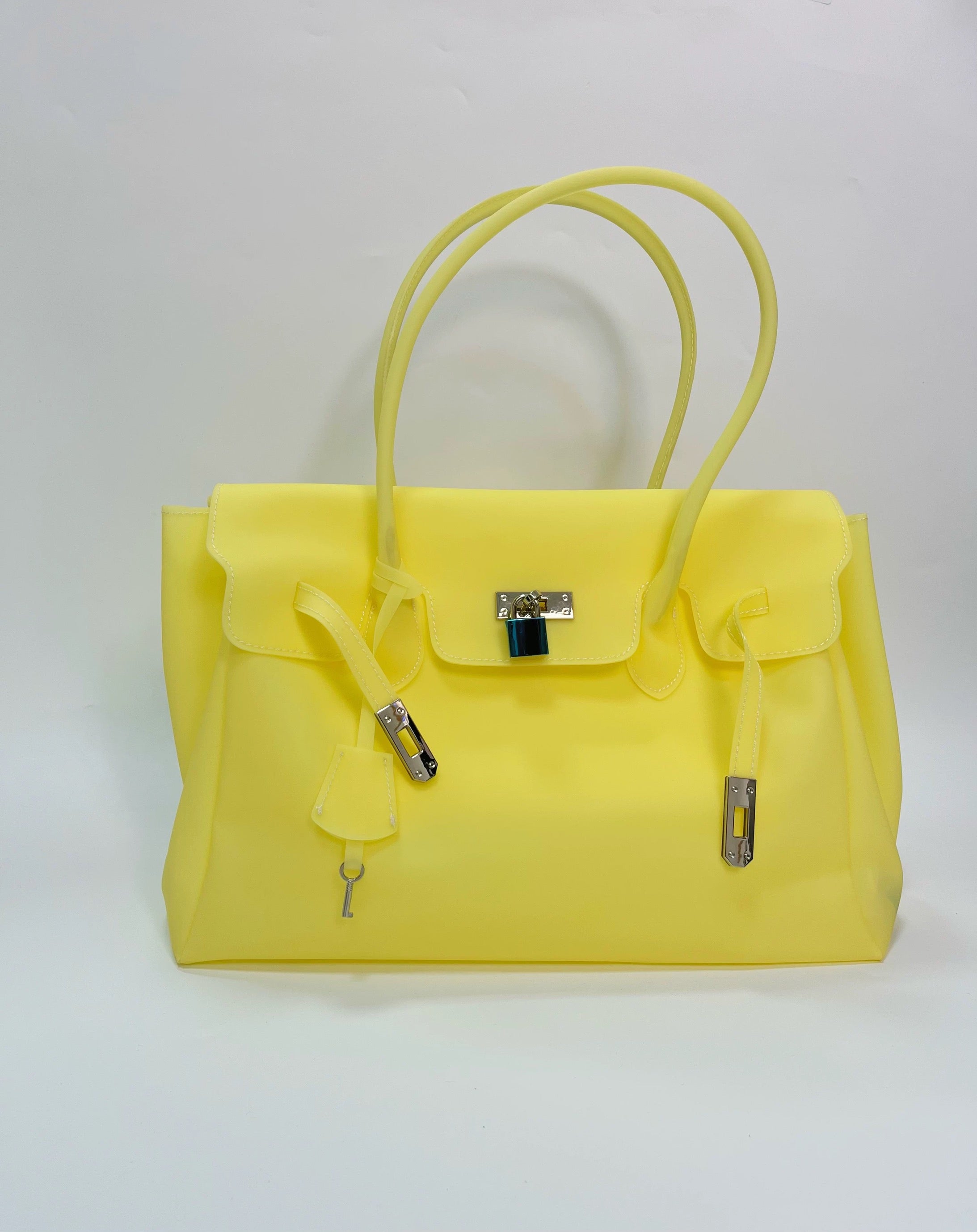 Girly Jelly Tote Shoulder Bag