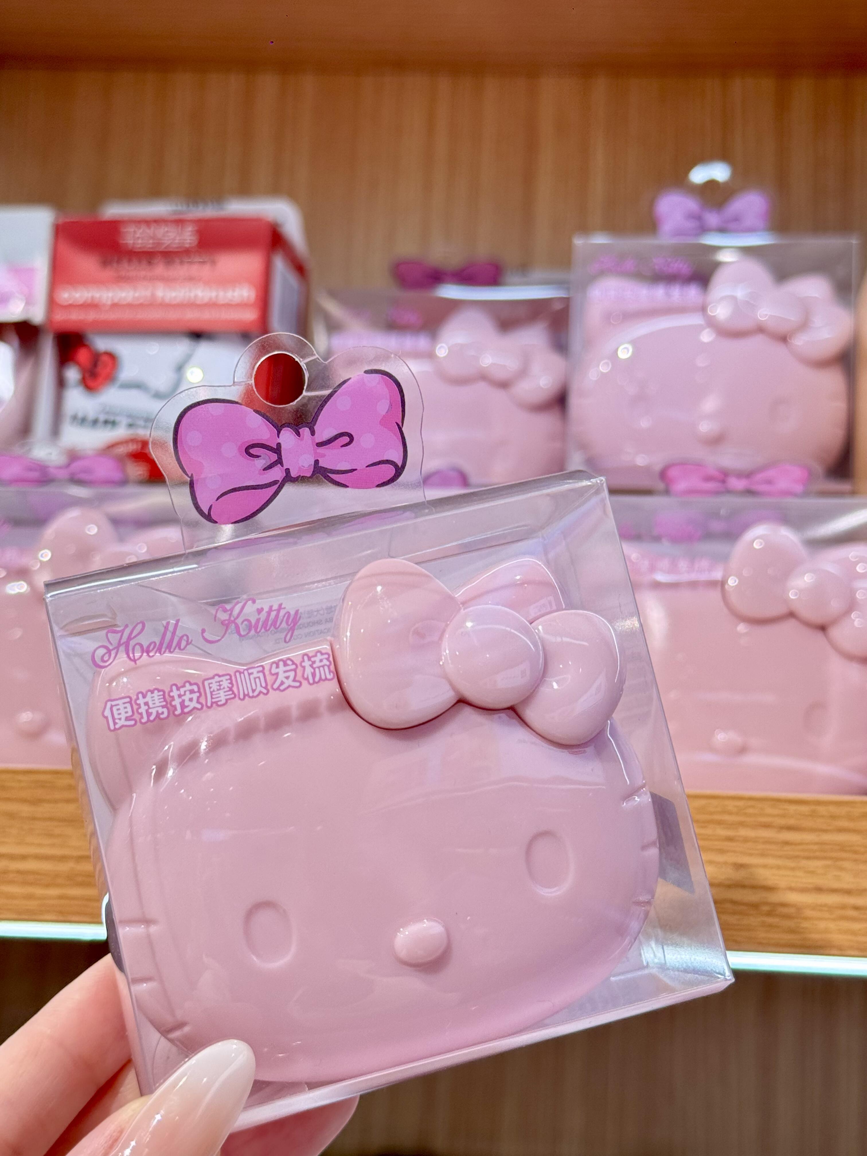 Hello Kitty Mini Travel Hair Brush