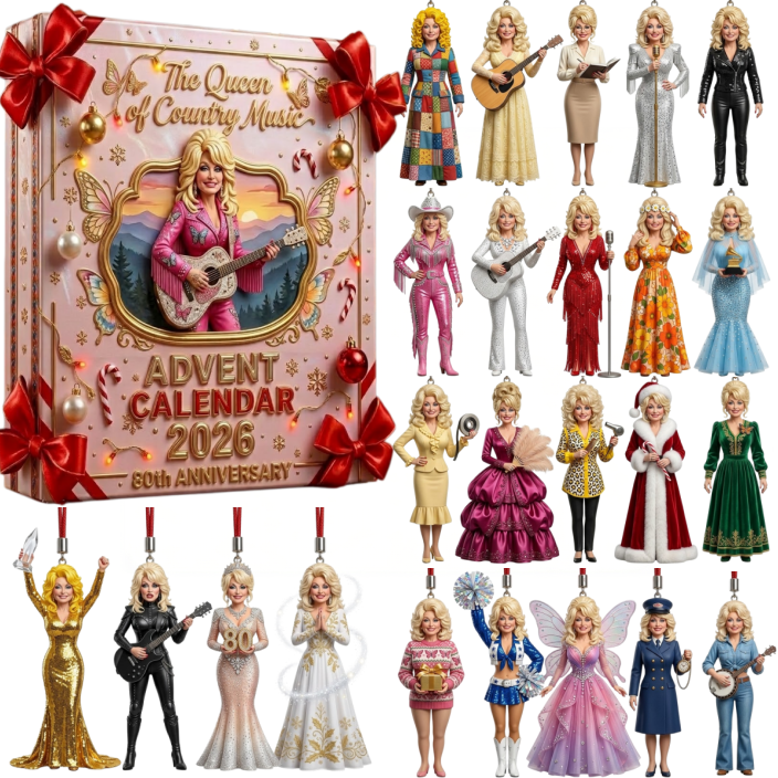 Collectible Country Music Style Advent Calendar 80th Anniversary 2026