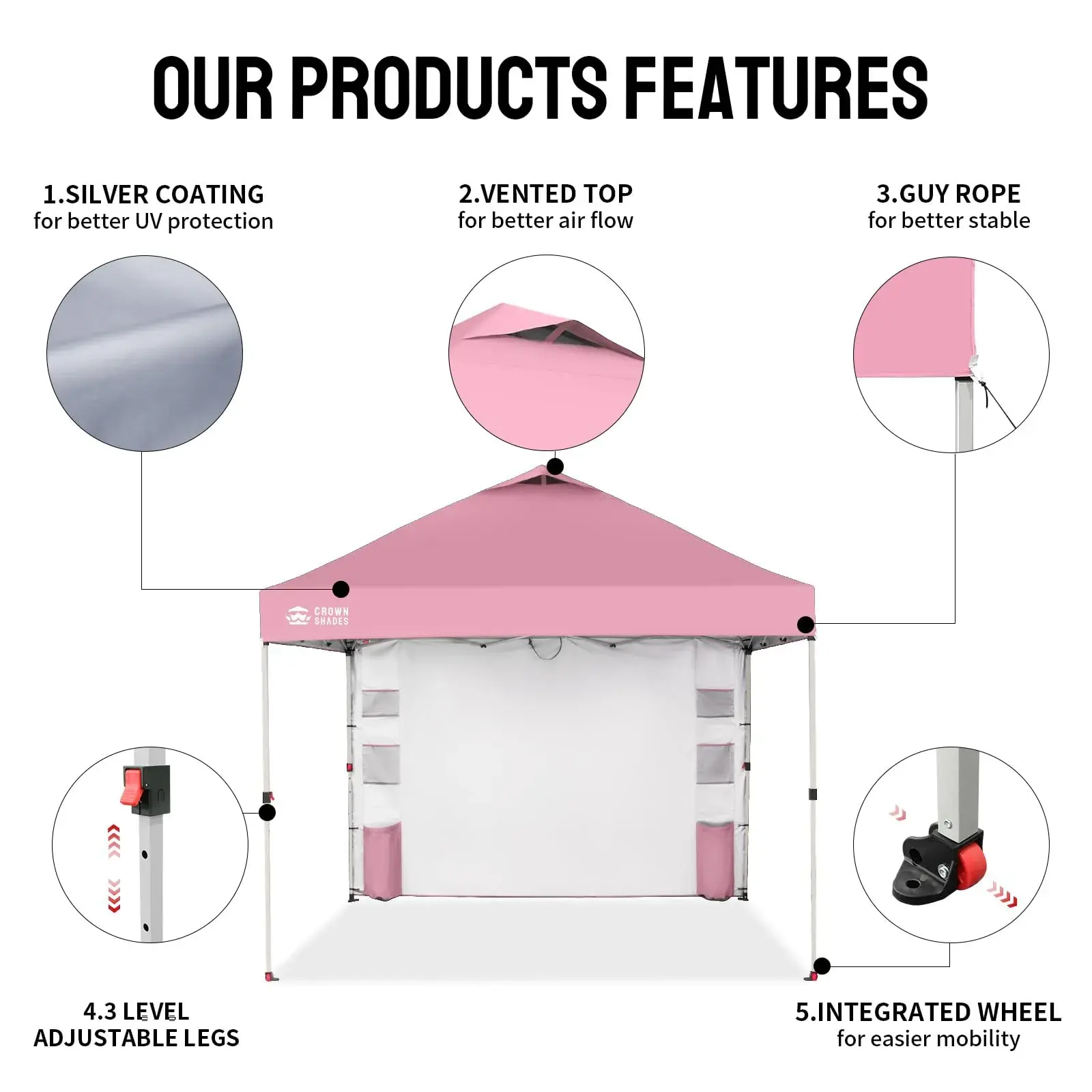 10x10 Pop Up Canopy Tent