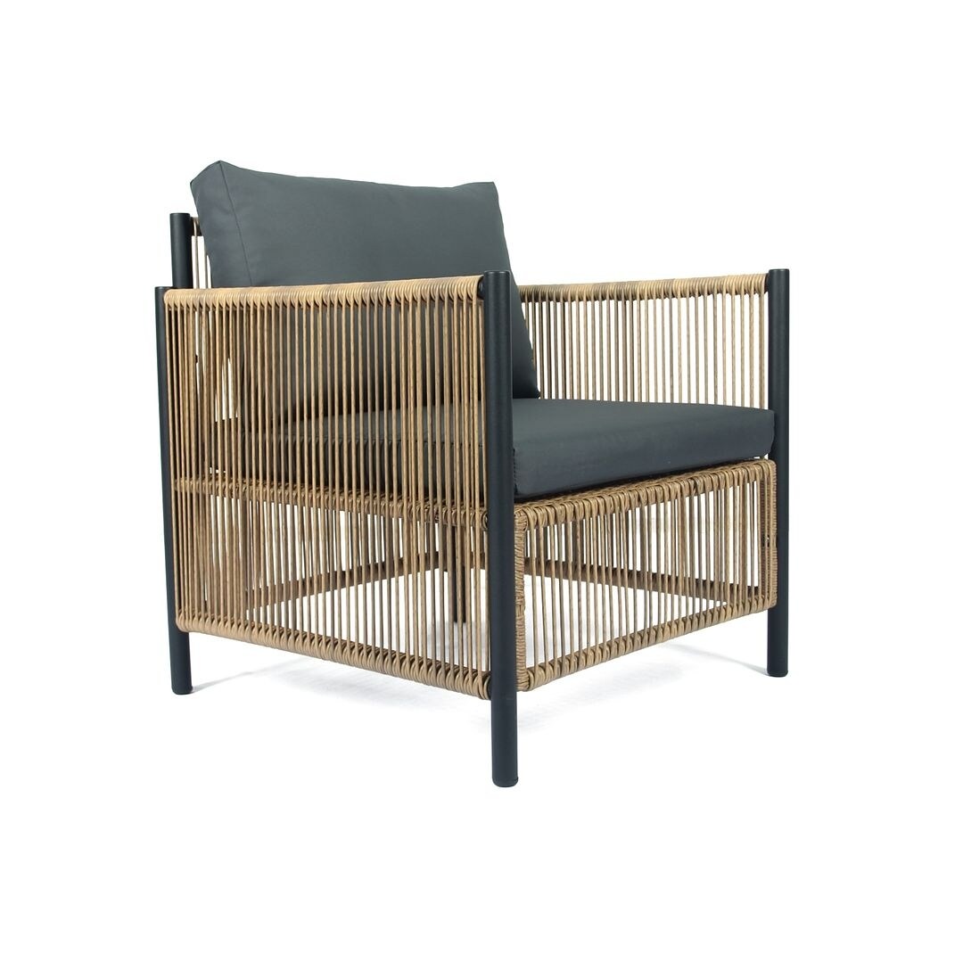 6 PCS Outdoor Patio Furniture Set PE Wicker Sofa Set