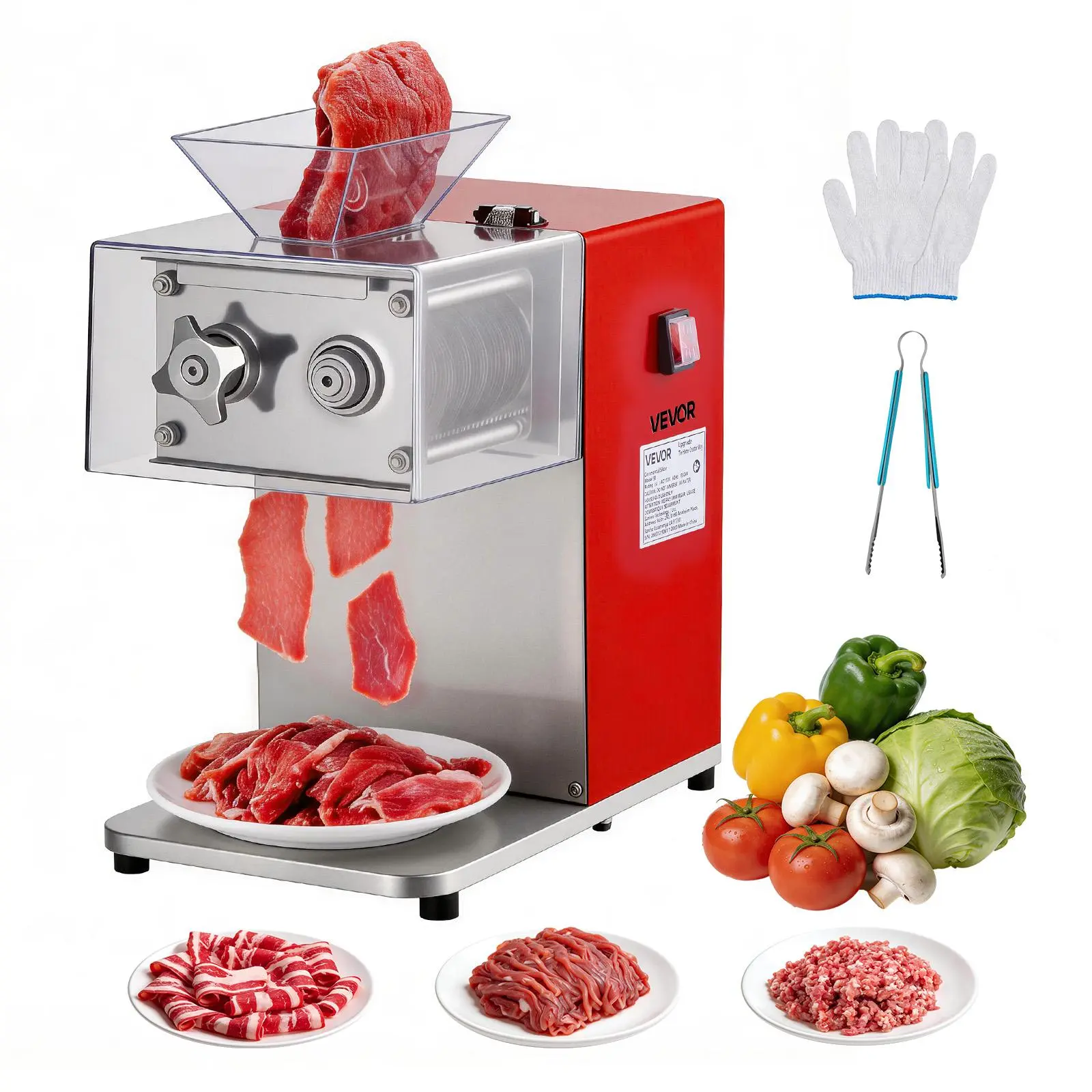 Commercial electric meat cutter