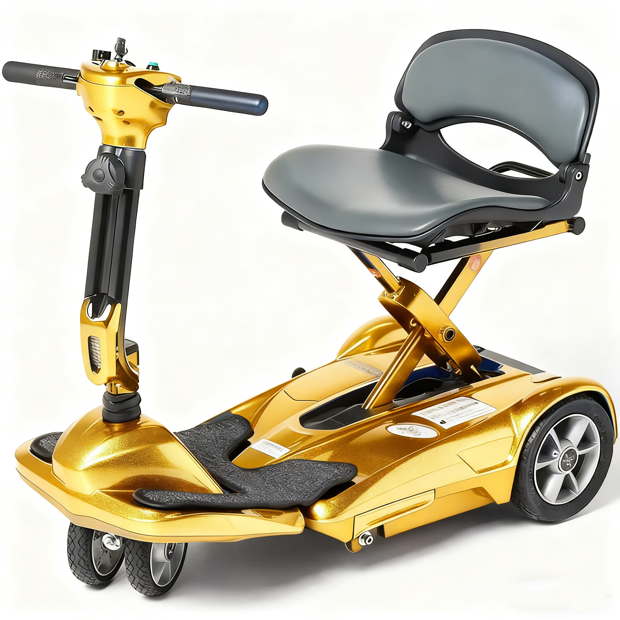 Last Day For Clearance✨Easy Move Folding Travel Scooter(Free gift: Front basket)