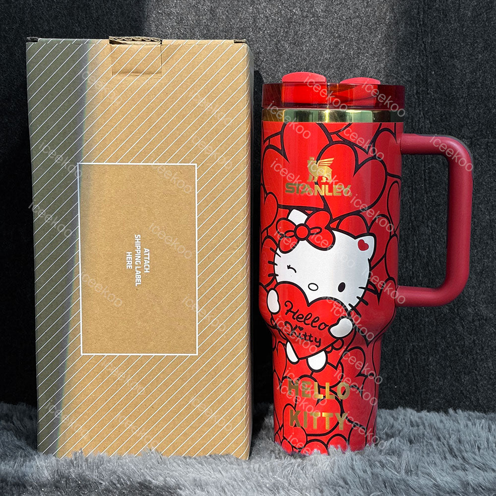 Limited Stock Only $35.99 Final Clearance Sparkly Cartoon Print 40oz Insulated Tumbler
