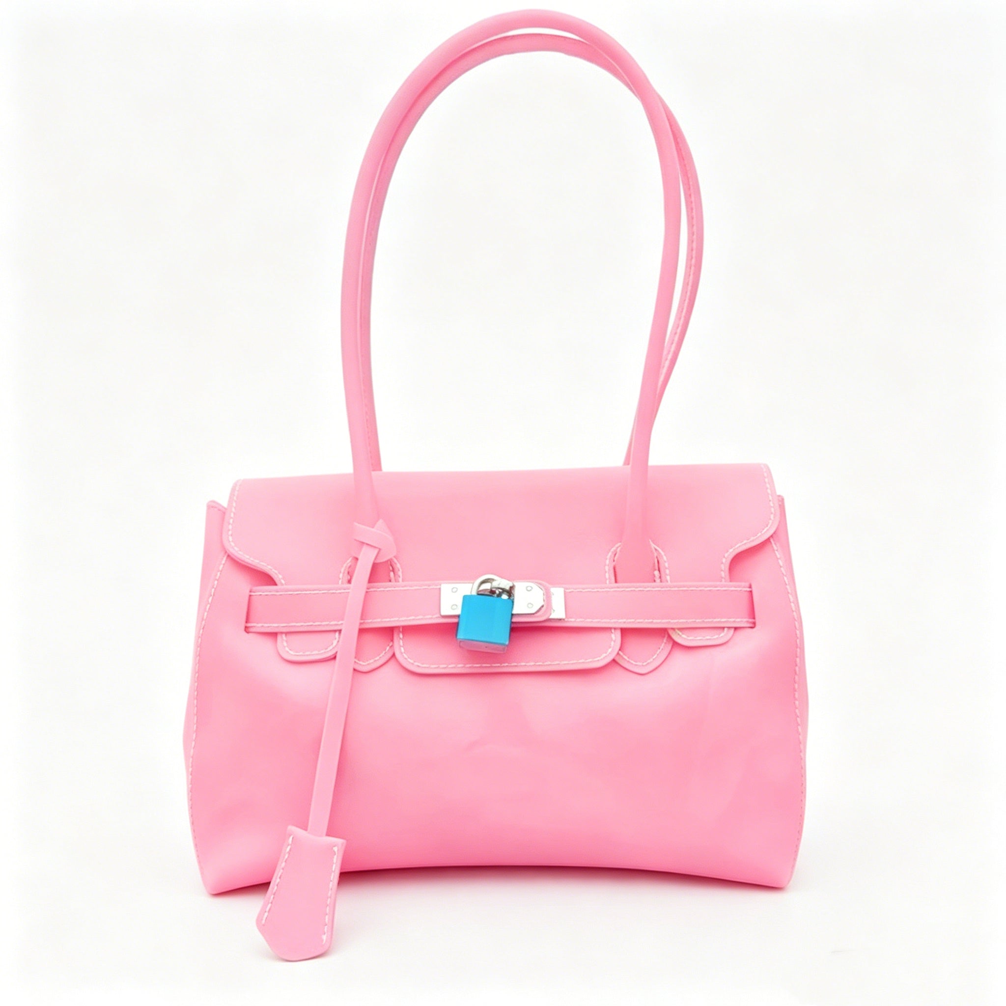 Girly Jelly Tote Shoulder Bag