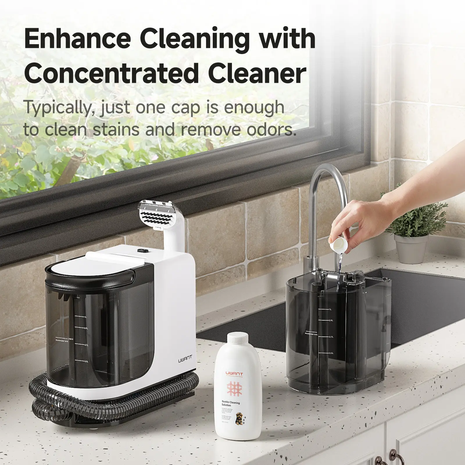Portable Carpet Cleaner Machine ZY, 18000Pa
