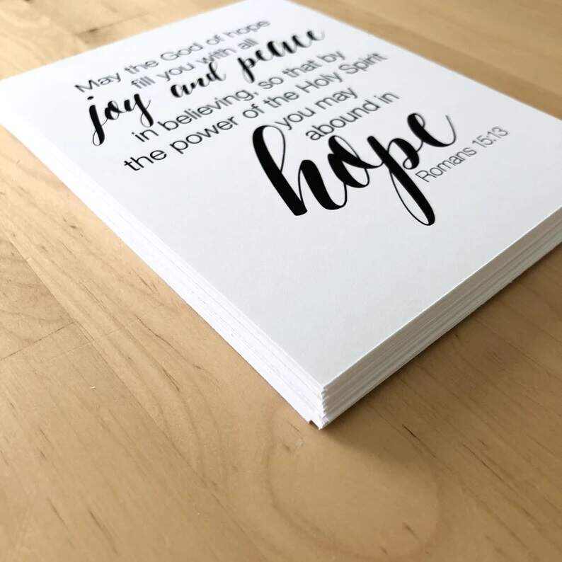 Bible Cards | Inspirational Decorations to Brighten the Soul