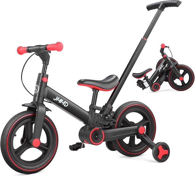 🏭 Factory Promotion – 6-in-1 Toddler Bike & Stroller with Training Wheels 🚲✨