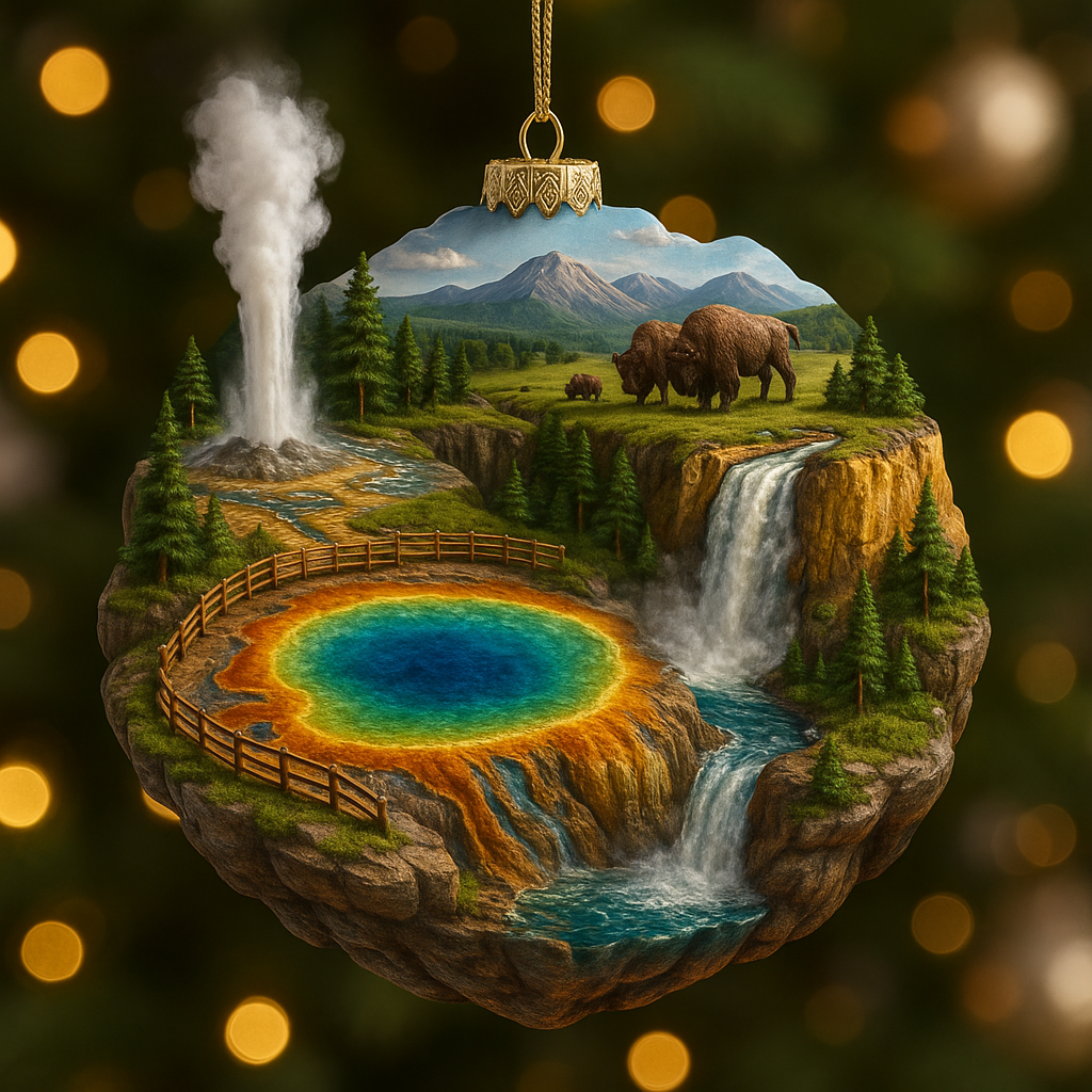 Yellowstone National Park Ornament