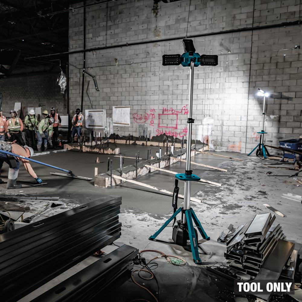 🔥 Special Offer: 15,000-Lumen Cordless LED Tower Light | 3 Adjustable Heads, 8 ft. Height — Light Only