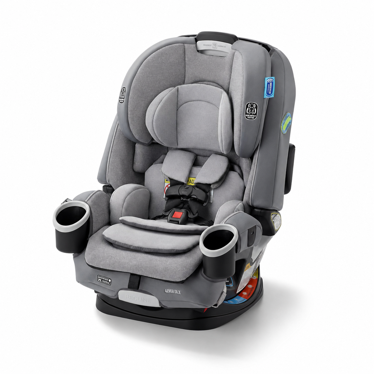 🚗 Clearance Deal | 4-in-1 Convertible Child Safety Seat | From Infant to Big Kid 👶🧒 | Long-Term Comfort & Protection 🛡️