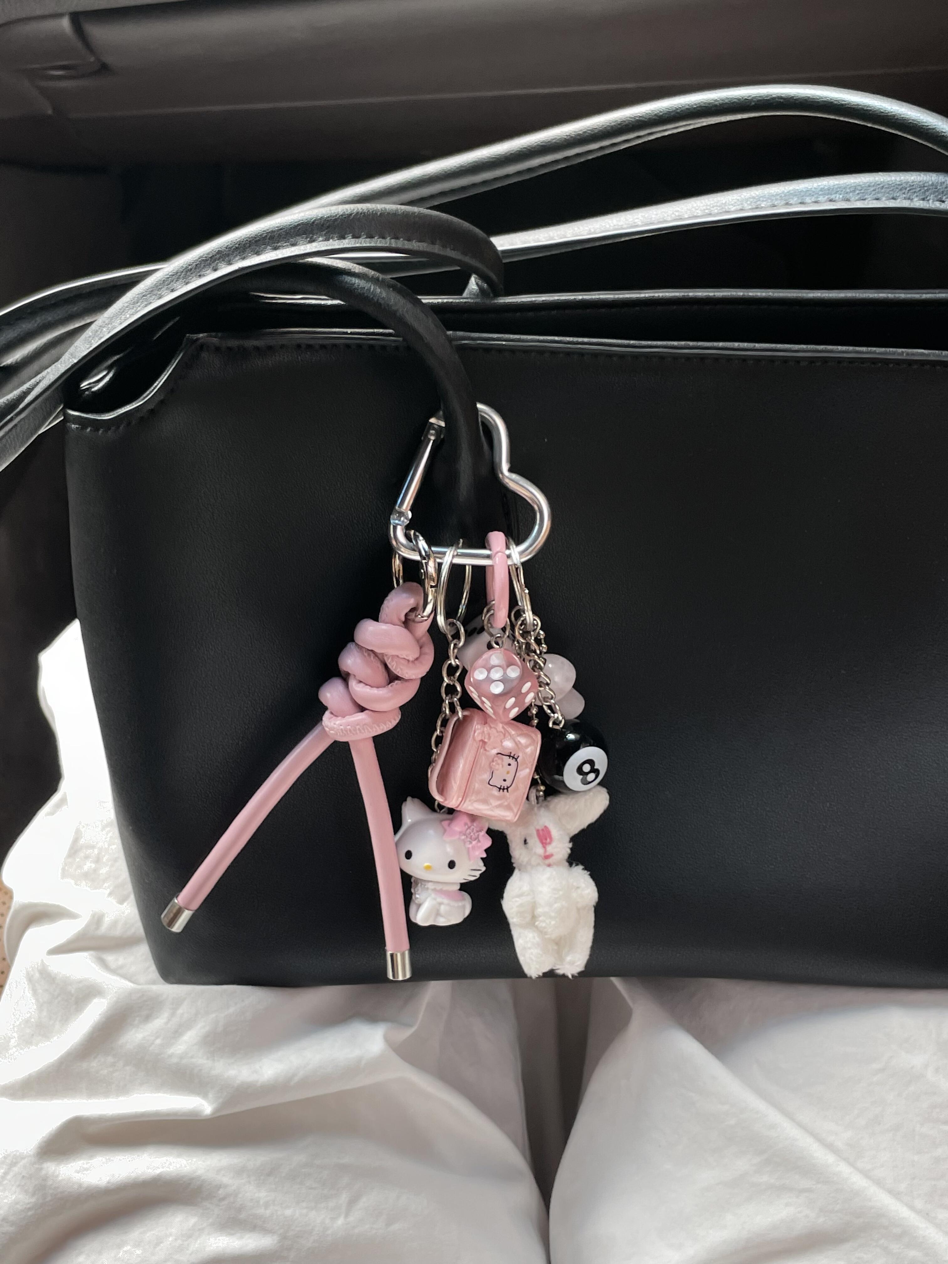 Charmmy Kitty Handmade Bag Charm Handbag Chains
