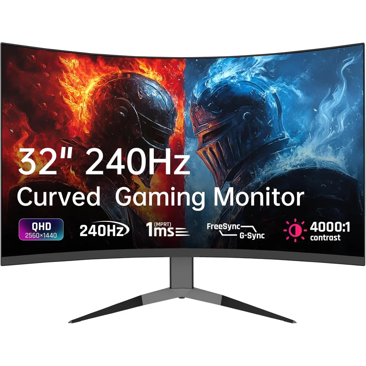 🔥 Special Offer! 27″ White QHD Gaming Monitor | Up to 320Hz Refresh Rate 🎮