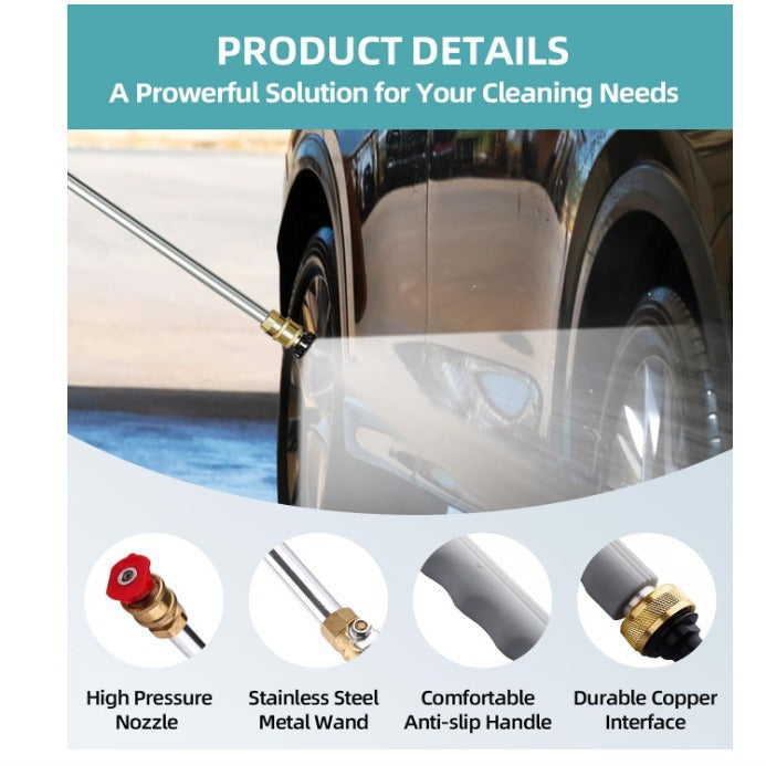 Jet Nozzle Power Washer for Garden Hose
