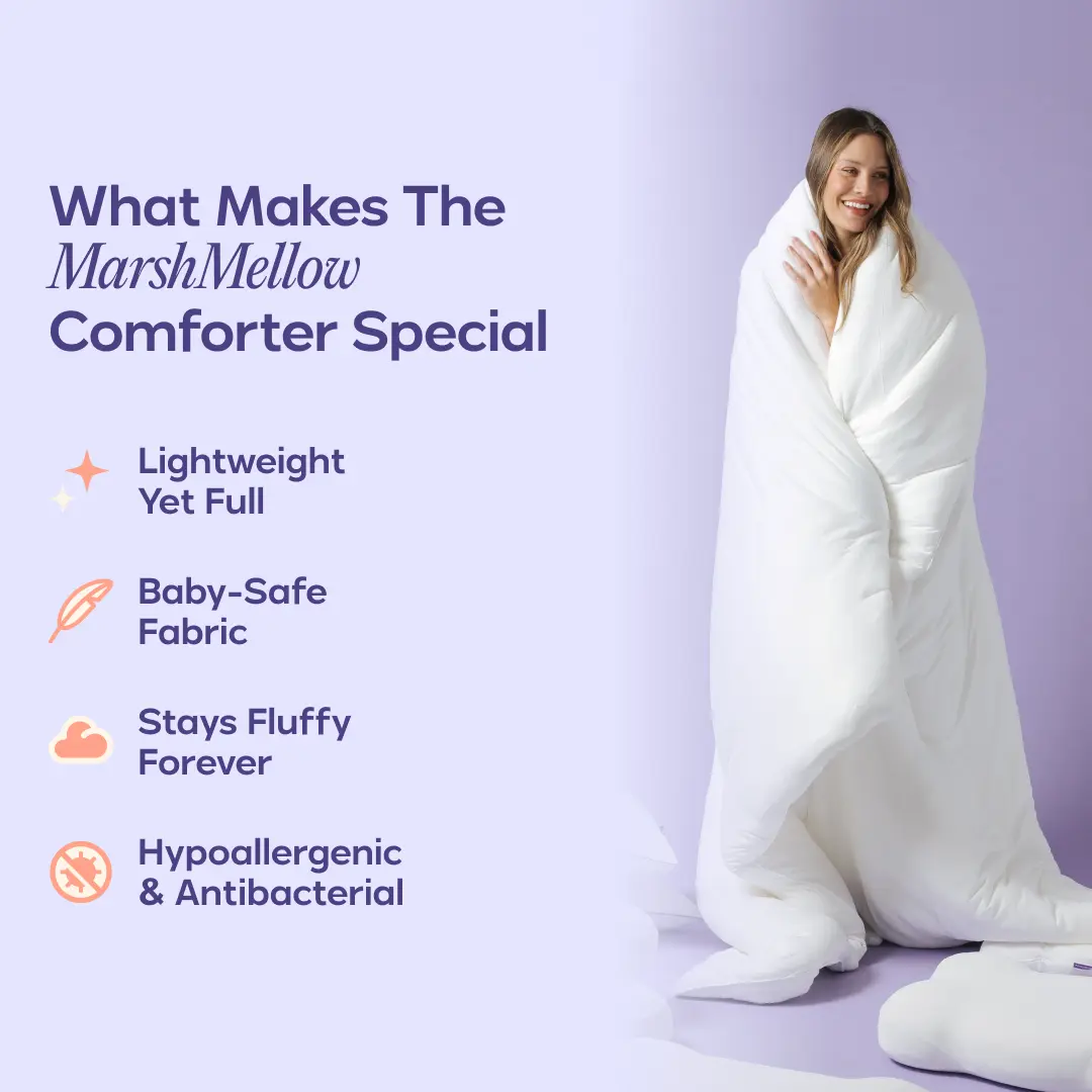 Flash Sale💥Double-Stuffed Vegan Fill All-Season Comforter – Ultra Soft & Cozy Cloud-Like Bedding