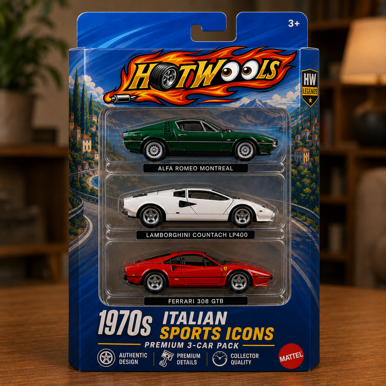 1970s Italian Sports Icons | Classic Supercar 3-Car Collector Edition