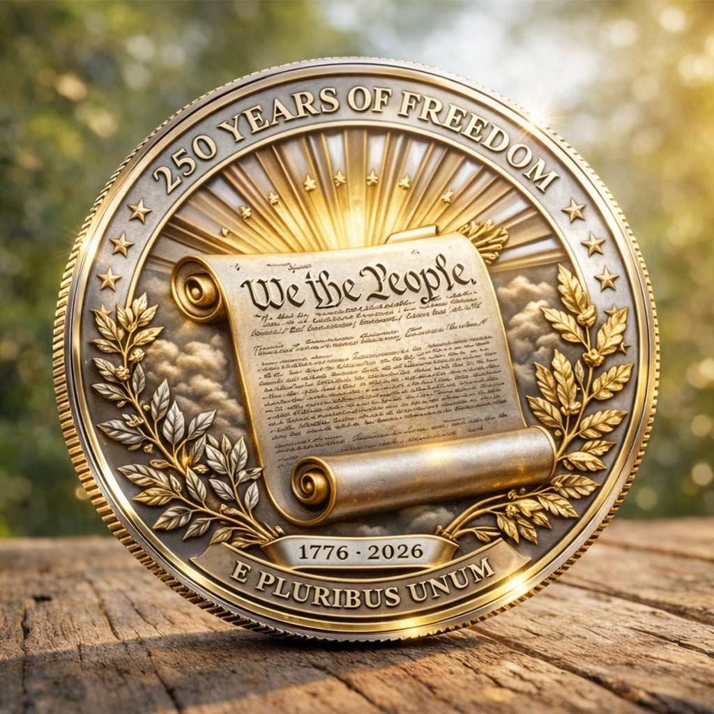 250 Years of Freedom 1776–2026 Commemorative Coin