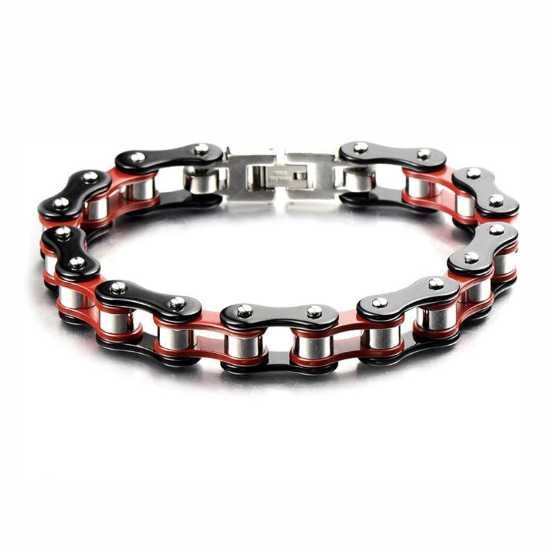 Bicycle Titanium Steel Motorcycle Chain Bracelet