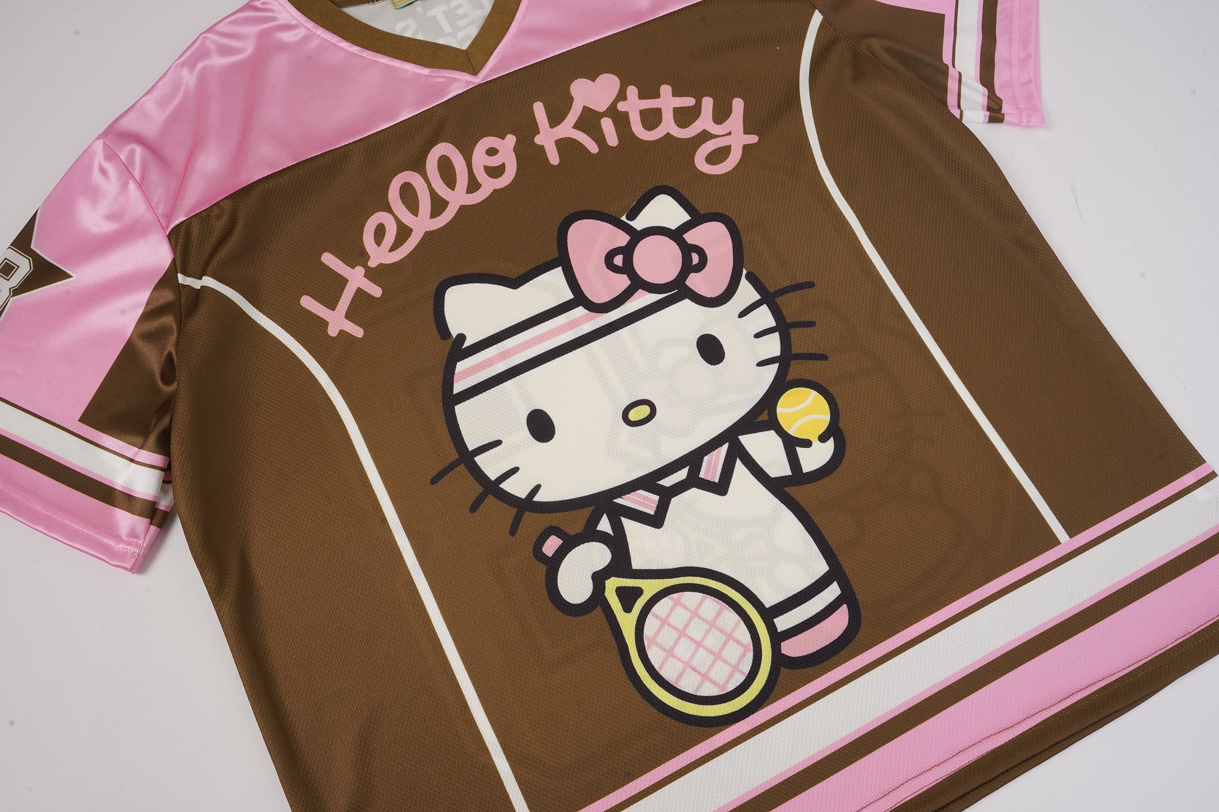 Hellokitty Jersey Shirts Loose T-Shirts