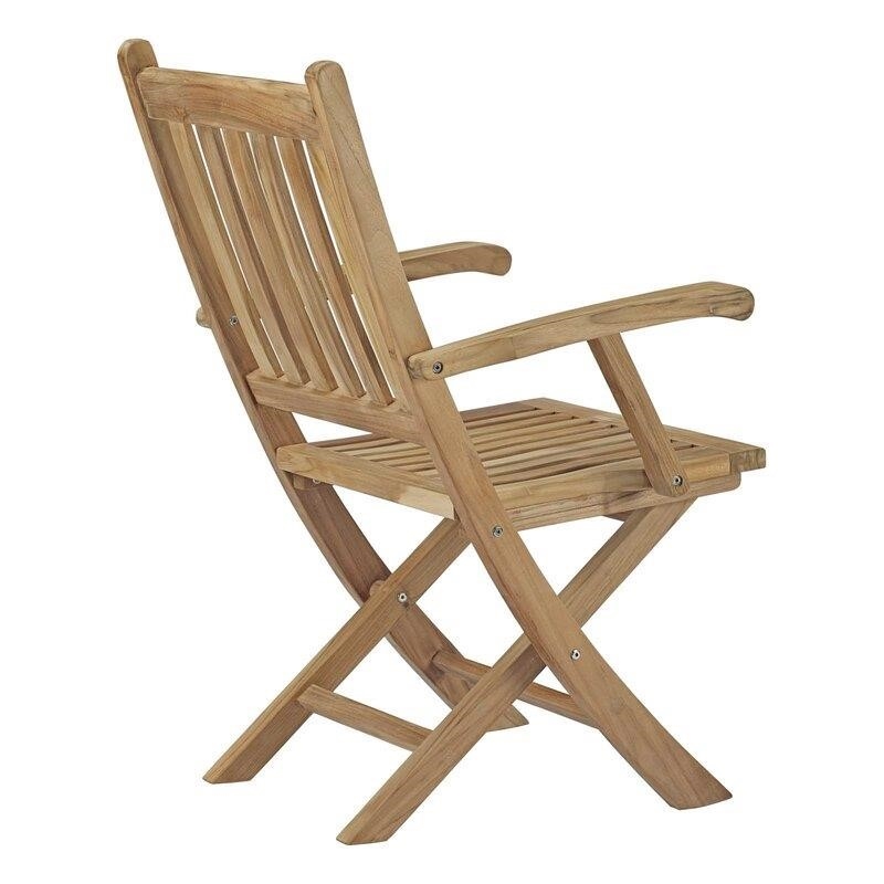 Sidney Rectangular 6 - Person 98.5'' Long Teak Dining Set