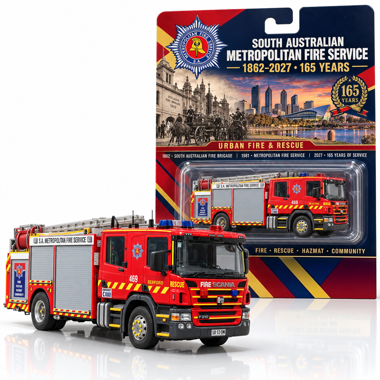SA Metropolitan Fire Service 165 Years Heavy Urban Pumper Edition