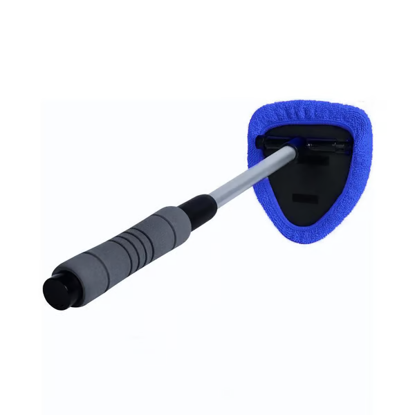 🔥Microfiber Car Windshield Cleaning Tool with Extendable Handle