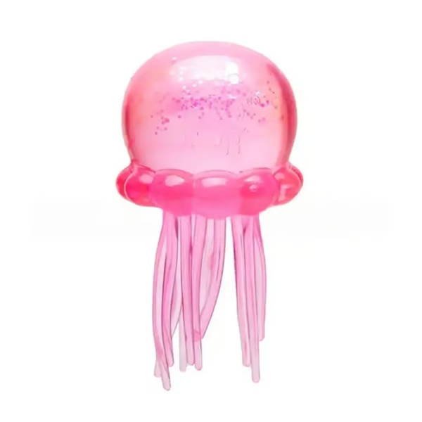 🐣EASTER SALE 59% OFF! ✨ Cute Glitter Jellyfish Squishy, Easter Basket Stuffer for Kids