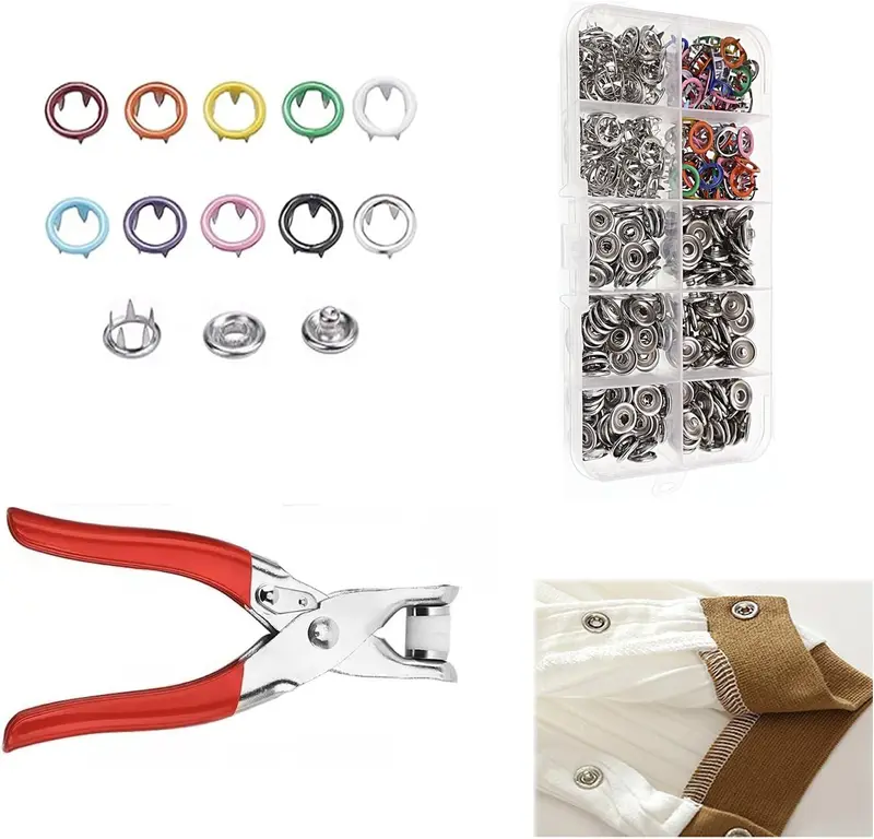 🔥Hot Sale 59% OFF✨100pcs Invisible Colored Metal Buckle