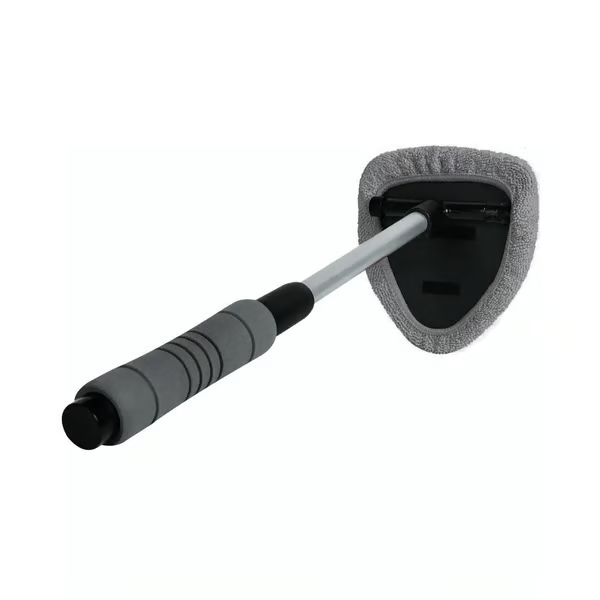 🔥Microfiber Car Windshield Cleaning Tool with Extendable Handle