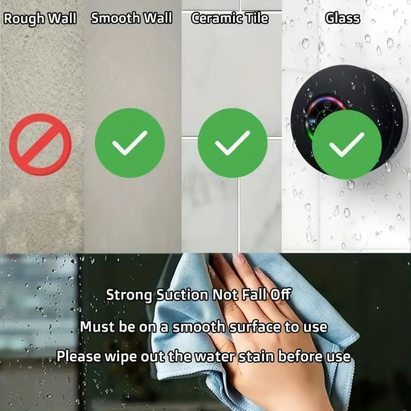 🔥🔥LAST DAY 59% OFF - Mini Bluetooth Waterproof Speaker with LED light🔊