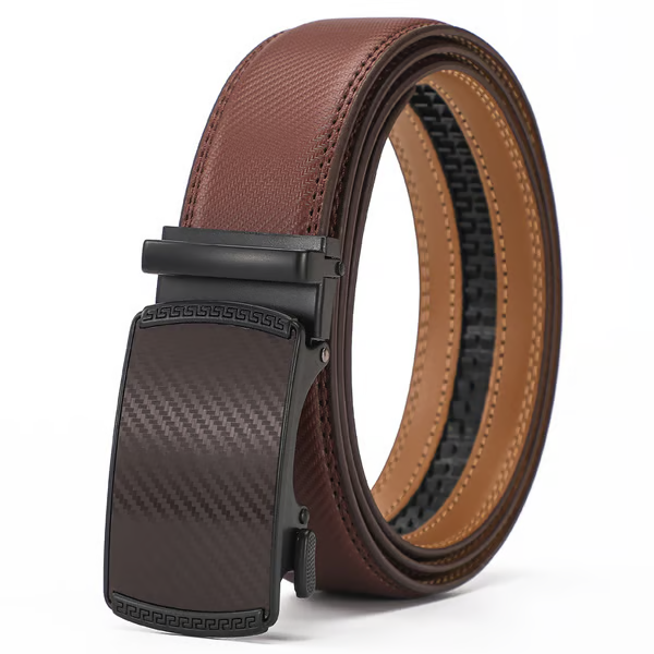 ✨Last Day 59% OFF -Leather Ratchet Belt With Adjustable Buckle