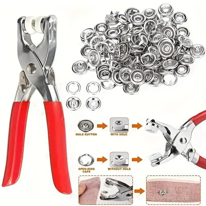 🔥Hot Sale 59% OFF✨100pcs Invisible Colored Metal Buckle