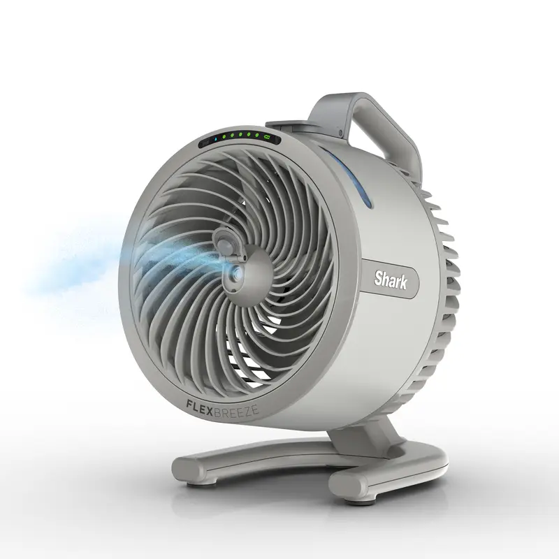 Portable HydroGo Pro evaporative cooler fan, lightweight energy-saving water cooling unit for patio, camping, RV outdoor cooling, quiet portable swamp air cooler.