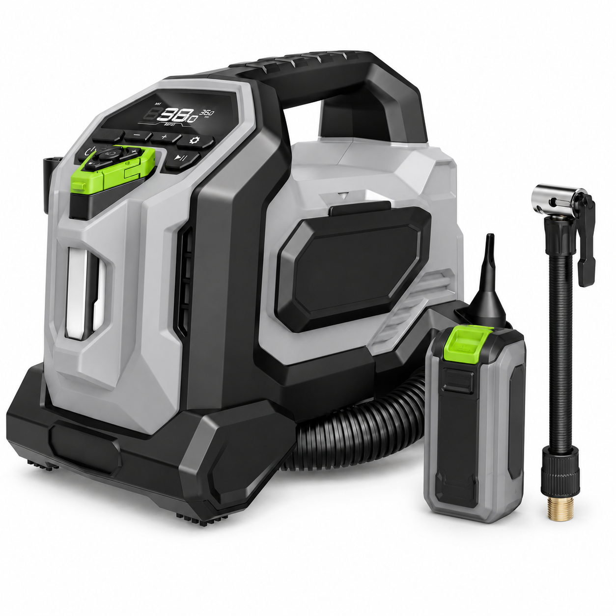 🔥 160 PSI Cordless Compact Inflator for Car, Home & Sports