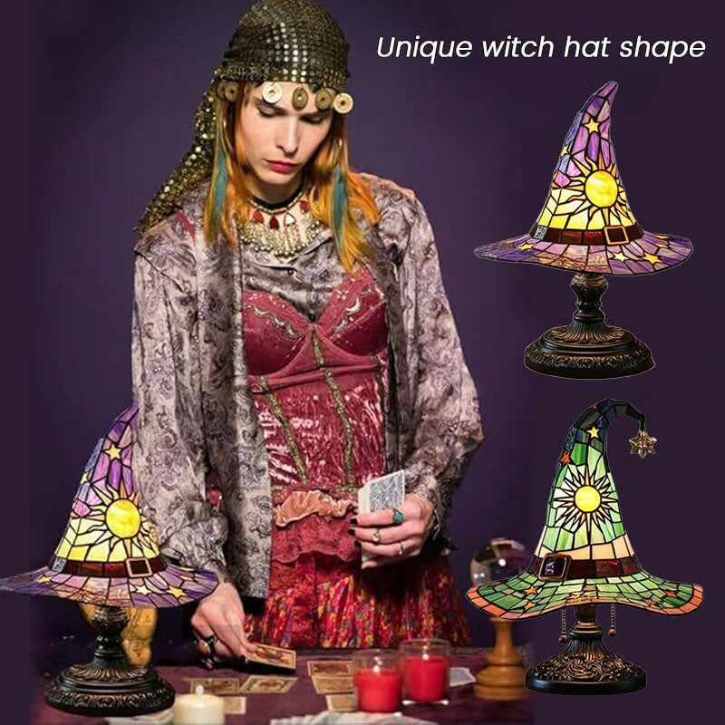 🔥Magical Halloween Stained Glass-Style Lamps – 50% OFF Today🎁