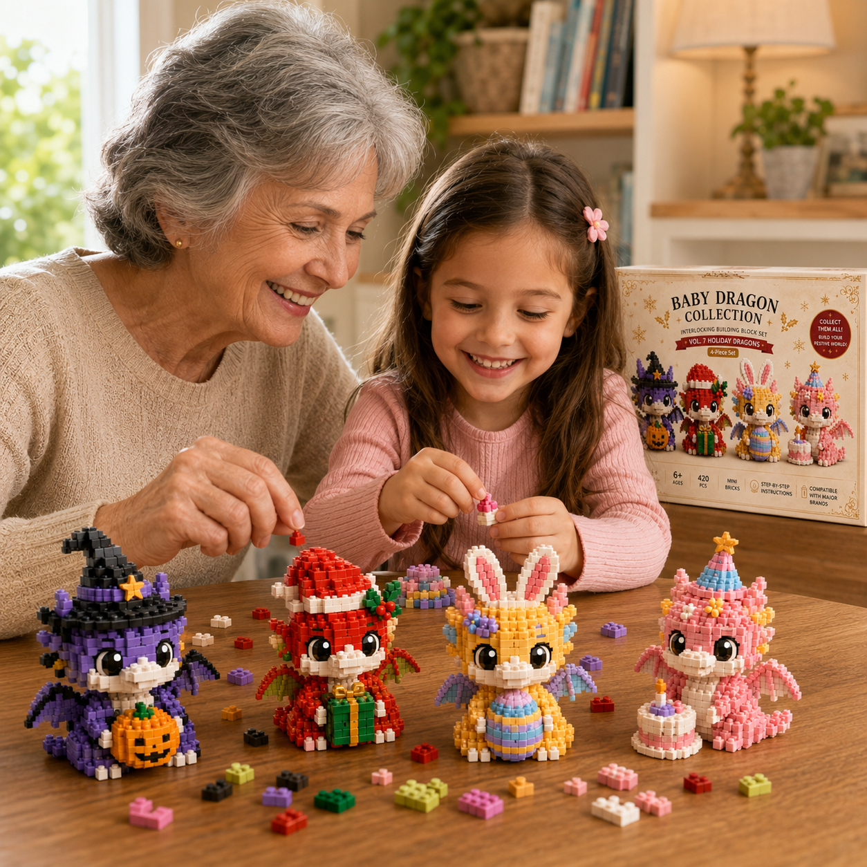 Four Seasons of Joy — Baby Dragon Collection Vol. 7 Holiday Dragons