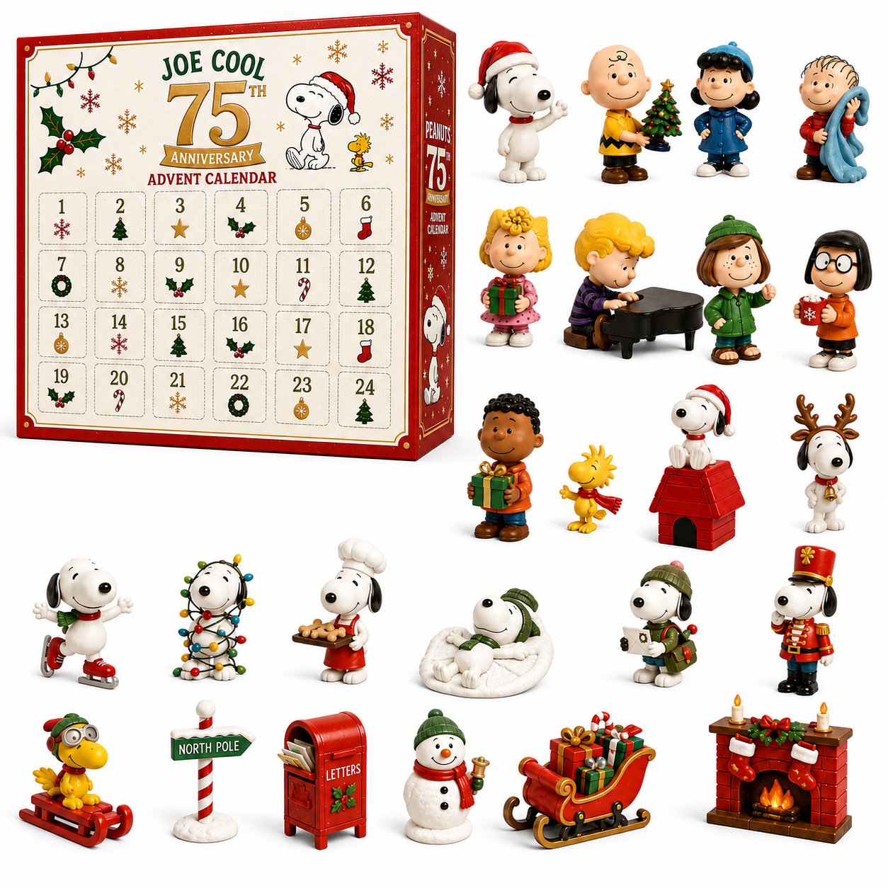 Joe Cool 75th Anniversary Christmas Advent Calendar