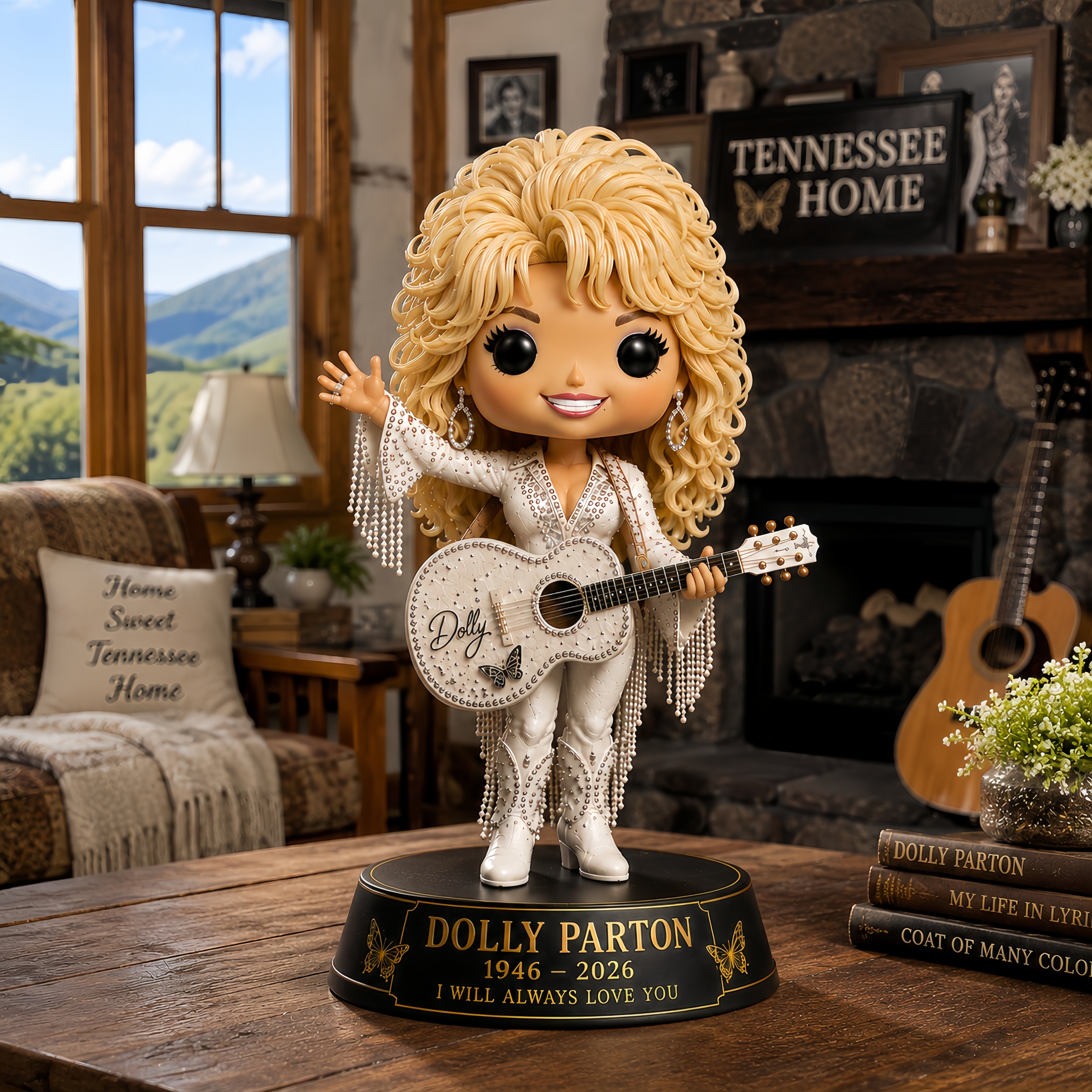 Dolly Parton Forever 1946-2026 Memorial Collectible Figure