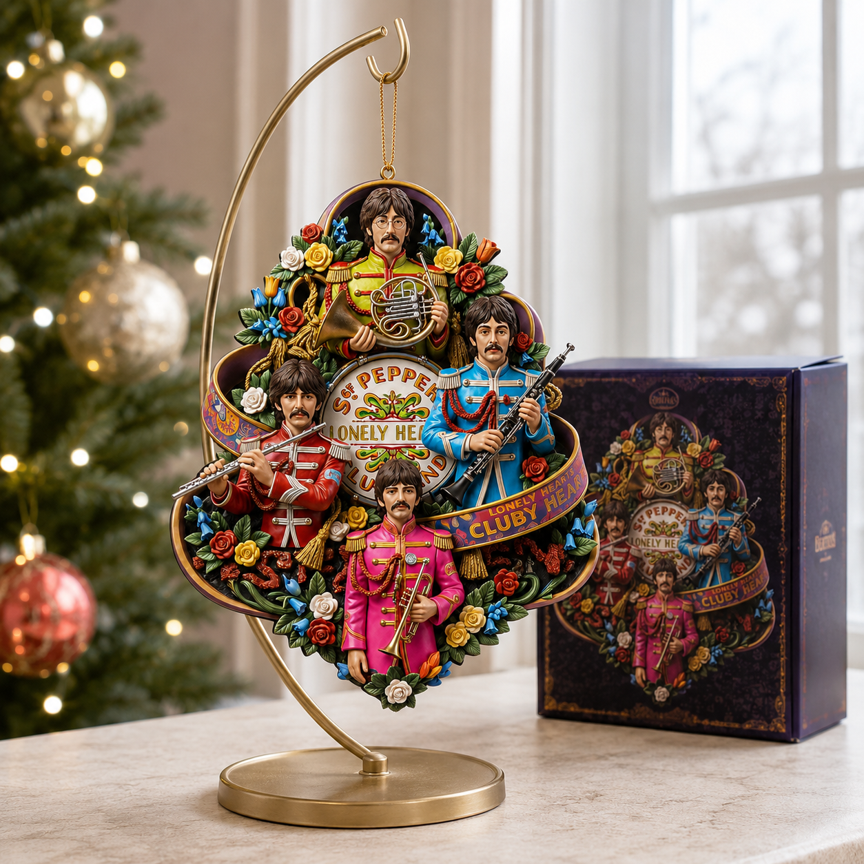 Sgt. Pepper’s Lonely Hearts Club Band Rock Legends Christmas Ornament