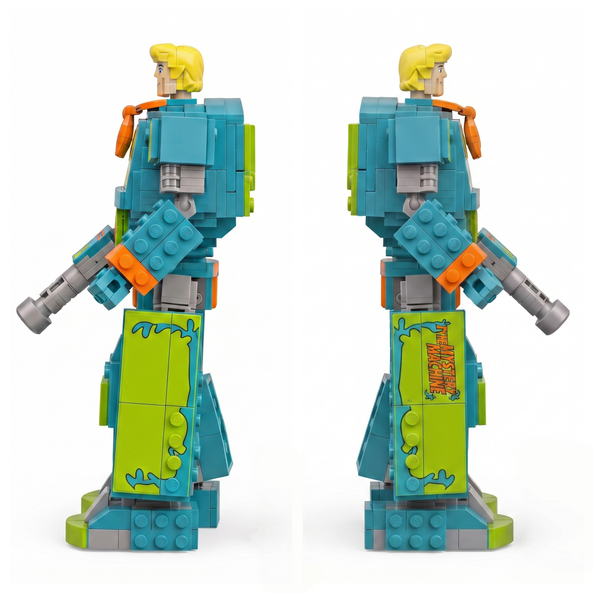 Scooby-Doo Mystery Machine Robot Building Set