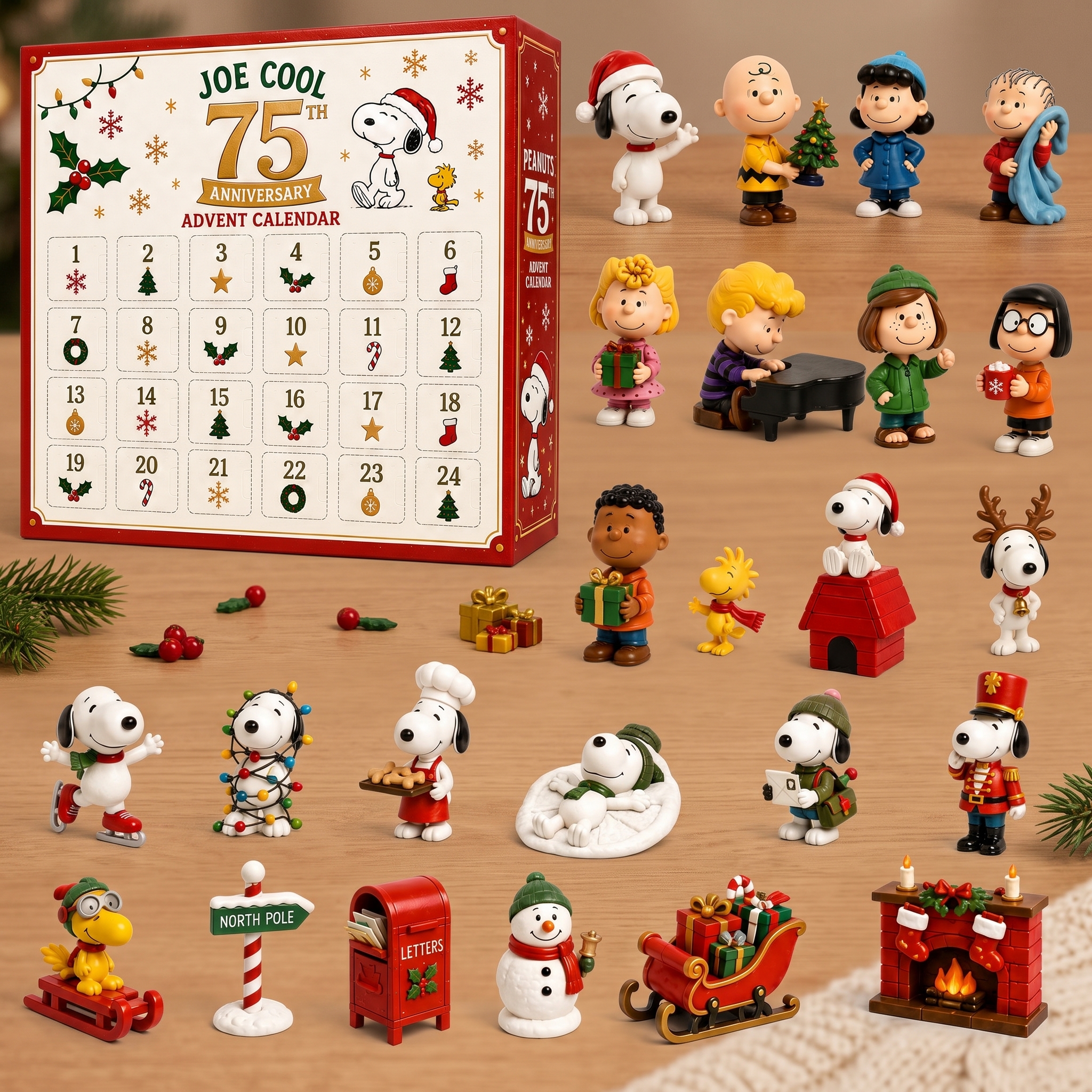Joe Cool 75th Anniversary Christmas Advent Calendar