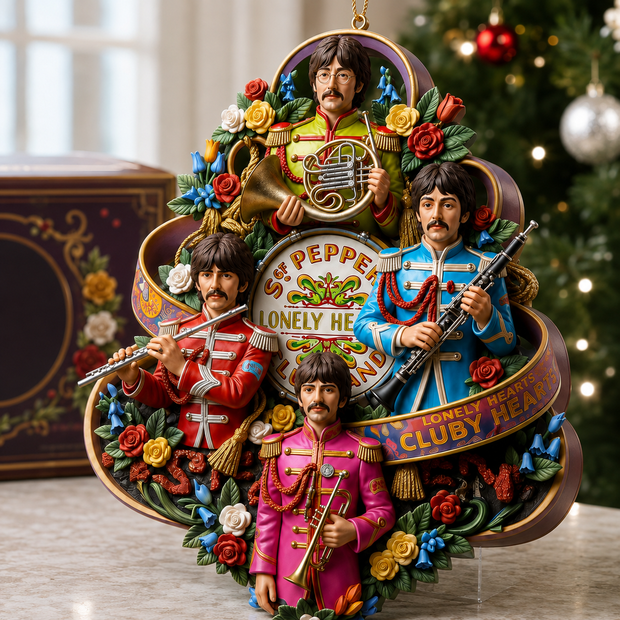 Sgt. Pepper’s Lonely Hearts Club Band Rock Legends Christmas Ornament