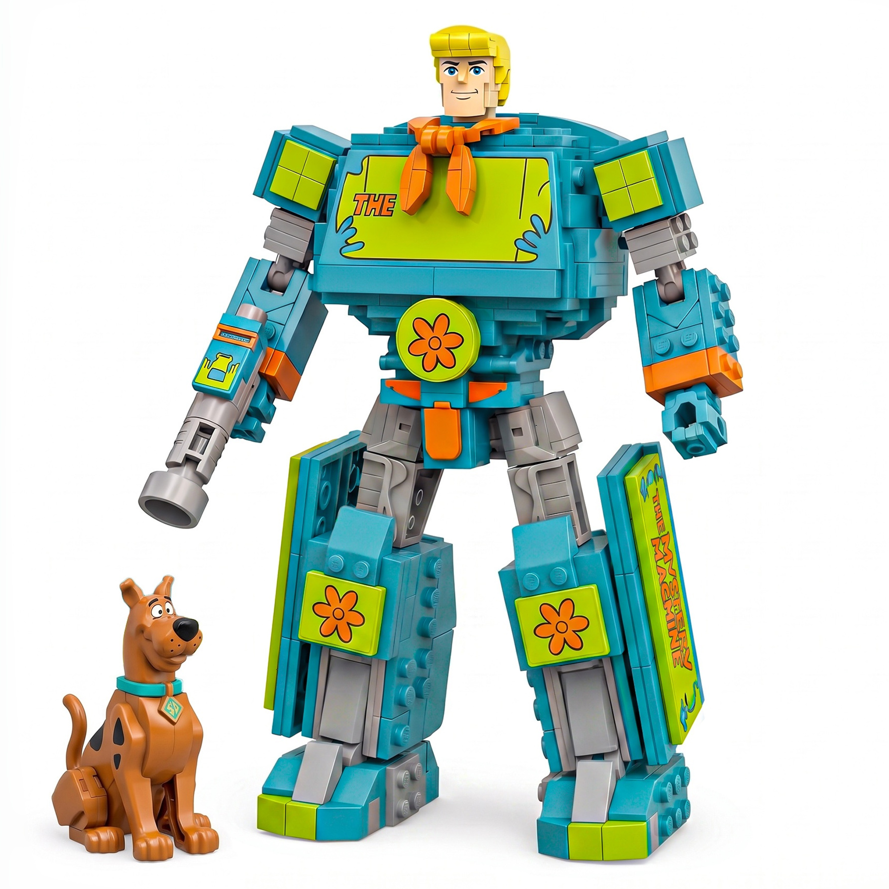Scooby-Doo Mystery Machine Robot Building Set