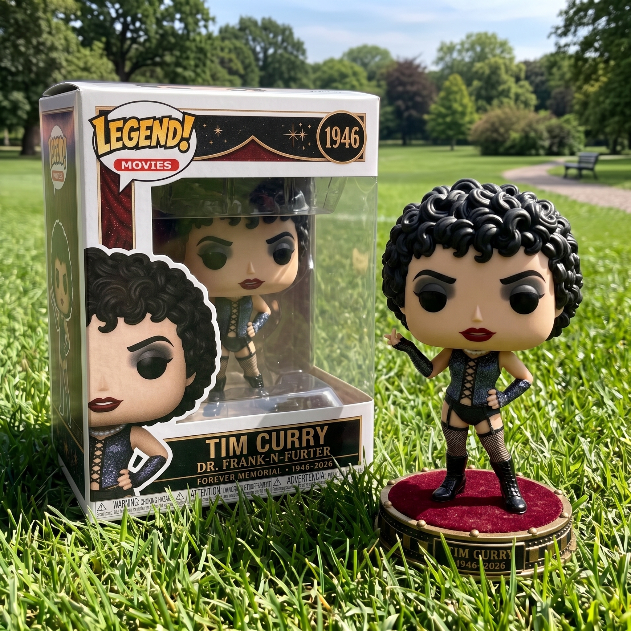 Tim Curry — Dr. Frank-N-Furter 1946–2026 Memorial Collector Figure